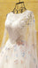 Off the Shoulder Lace Rhinestone Wedding Dresses,2017 New Arrival Bling Affordable Bridal Dresses with Watteau Train,220005