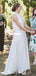 Charming Two Pieces Organza Sleeveless A-Line Wedding Dresses, FC1665