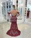 Tulle Applique Prom Dress, Round Neckline Lace Prom Dress, D205