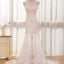 Long Wedding Dress, Lace Wedding Dress, Mermaid Wedding Dress, Sleeveless Bridal Dress, Charming Wedding Dress,  Wedding Dress with Court Train, LB0293