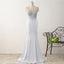 Long Bridesmaid Dress, Mermaid Bridesmaid Dress, Floor-Length Bridesmaid Dress, Satin Dress for Wedding, Applique and Beading Bridesmaid Dress, LB0304