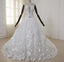 Hot Sale Luxury Soft Tulle Hand Made Sweetheart Sequin Rhinestone backless Wedding Dresses with Long Train,220058