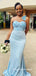 Charming One-shoulder Mermaid Backless Lace Applique Bridesmaid Dress, FC6294