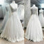 Charming High Neck Long Sleeves Lace Applique Luxury Long Wedding Bridal Ball Gown, WG630
