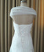 Elegant Cap Sleeve Sweet Heart White Affordable Lace Long Bridal Dresses, WG631