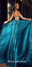 Charming A-line Halter Open-Back Long Prom Dresses, FC6329
