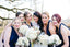 Convertible Soft Satin Bridesmaid Dress, Backless A-Line Bridesmaid Dress, D685