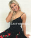 Spaghetti Straps Backless Prom Dress, Charming Applique Lace Prom Dress, D772