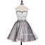 Sweet Heart Homecoming Dress, Beading Homecoming Dress, Tulle Homecoming Dress, Tea-Length Homecoming Dress, LB0859