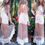 Long Sleeve Prom Dresses, Tulle Prom Dresses, Backless Prom Dresses, Lace Prom Dresses, Sexy Prom Dress, Floor-length Prom Dress, DA870