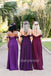 Mismatched Bridesmaid Dress, Chiffon Bridesmaid Dress, Charming Bridesmaid Dress, Floor-Length Bridesmaid Dress, Cheap Bridesmaid Dress, KX96