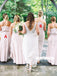 Charming A-line Chiffon Sleeveless Simple Backless Bridesmaid Dress, FC2254