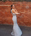 Honest Lace Mermaid Sleeveless Bridesmaid Dress, FC2295