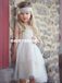 Simple Tulle Flower Girl Dresses, Flower Lovely Little Girl Dresses, D1169