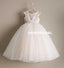 Tulle Cheap A-Line Flower Girl Dresses, Popular Little Girl Dresses with Bow-Knot, D998