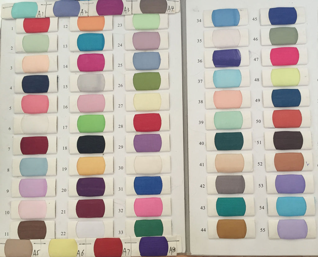 Fabric Swatch, Fabric Sample (1 Color=$1, Price For Each Color Swatch Is $1.00)