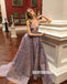 Elegant Lace A-line Sleeveless Tulle Charming Prom Dresses, FC2419