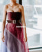 Honest A-line Tulle Simple Long Prom Dress, FC5300