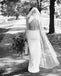 Charming Sheath Open-Back Sleeveless Simple Design Wedding Dresses, FC1654